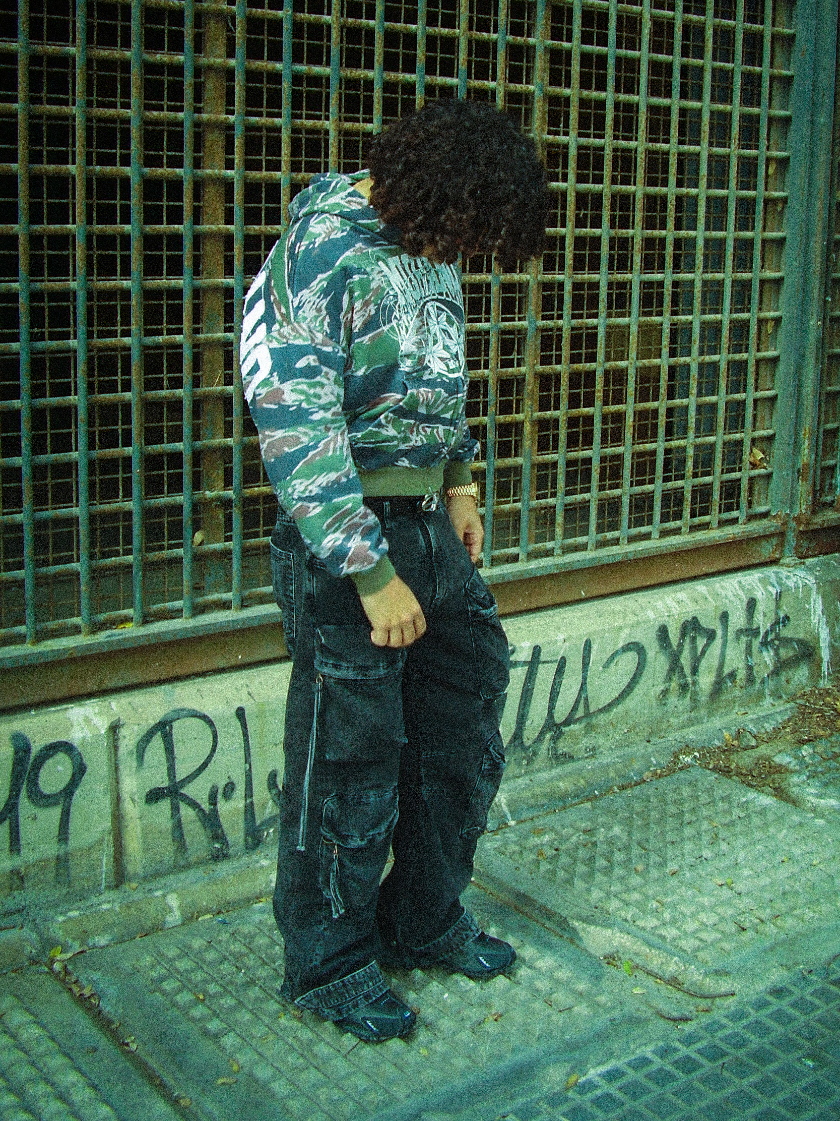 Tiguer Camo Hoodie