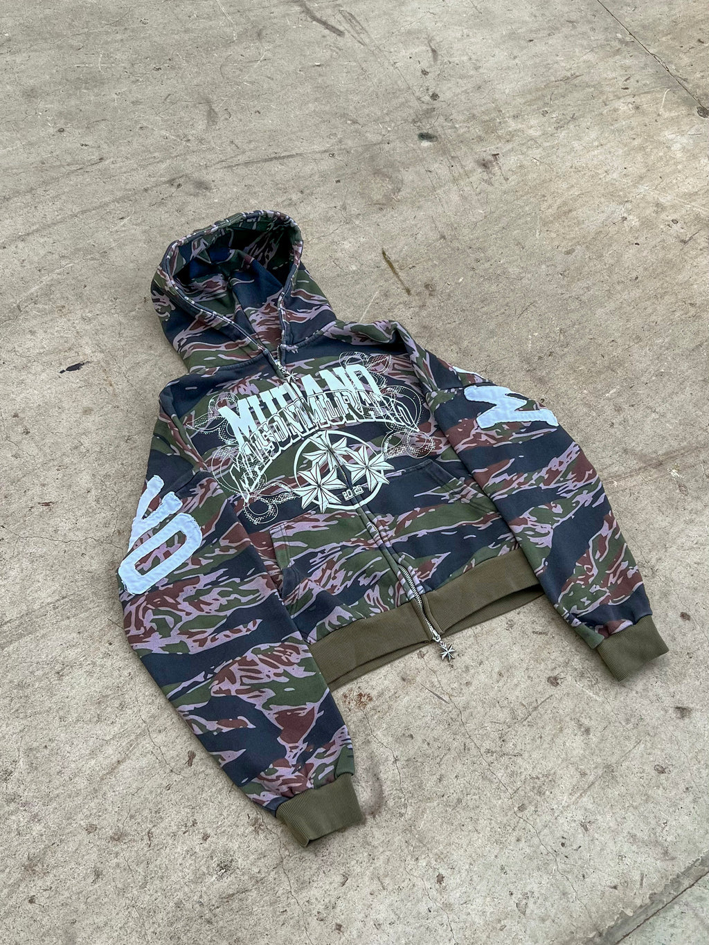 Tiguer Camo Hoodie