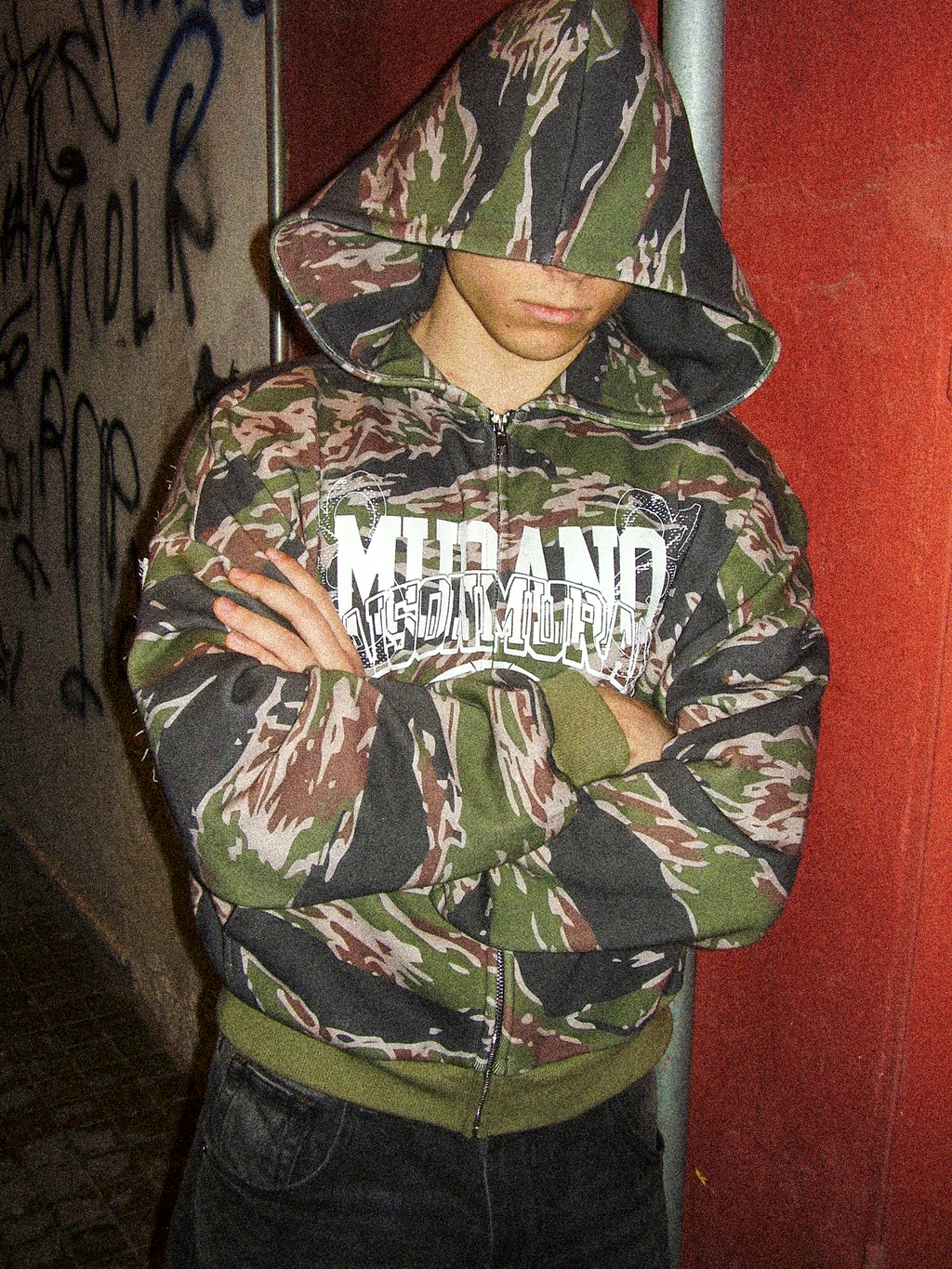 Tiguer Camo Hoodie