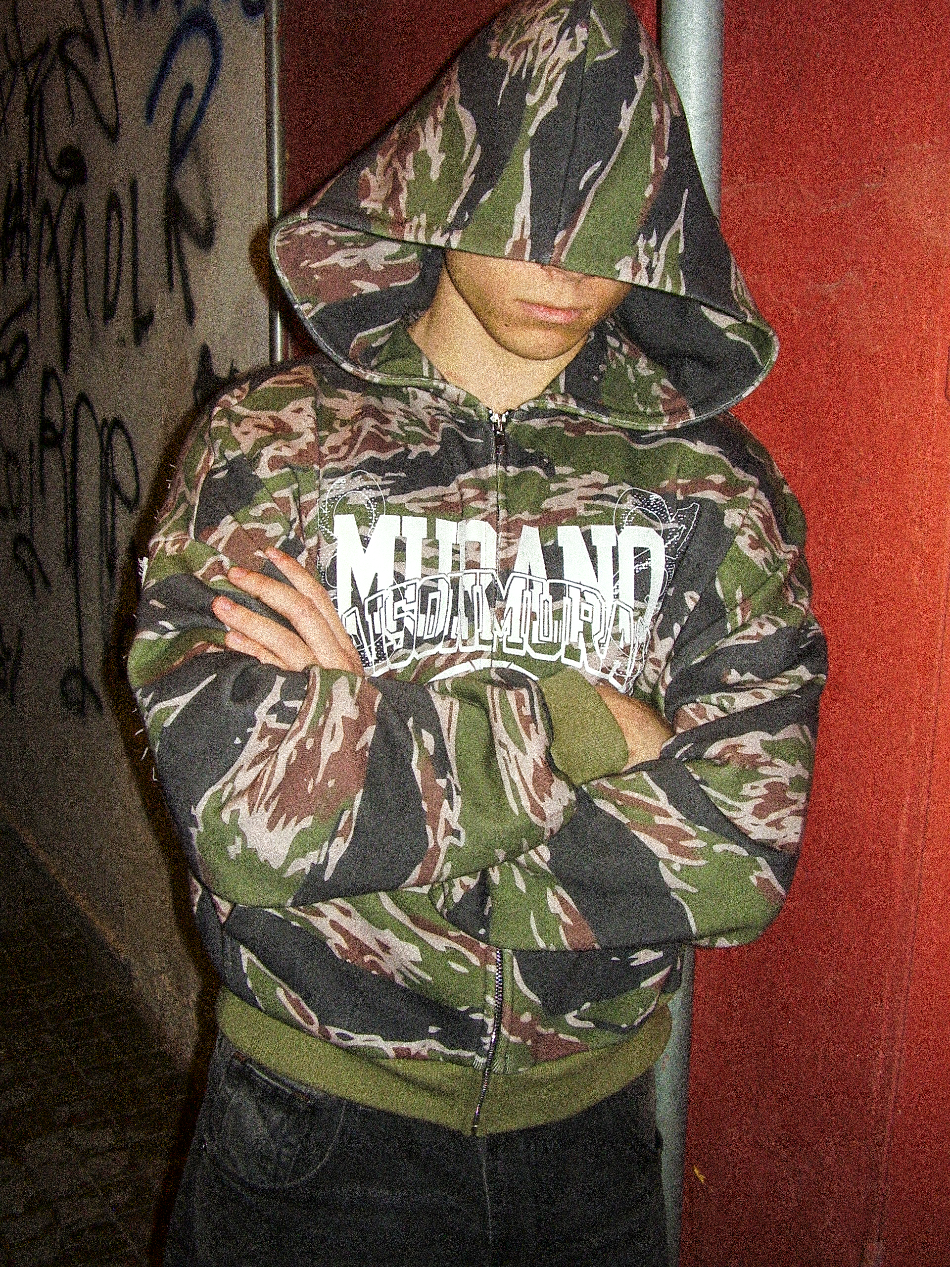 Tiguer Camo Hoodie