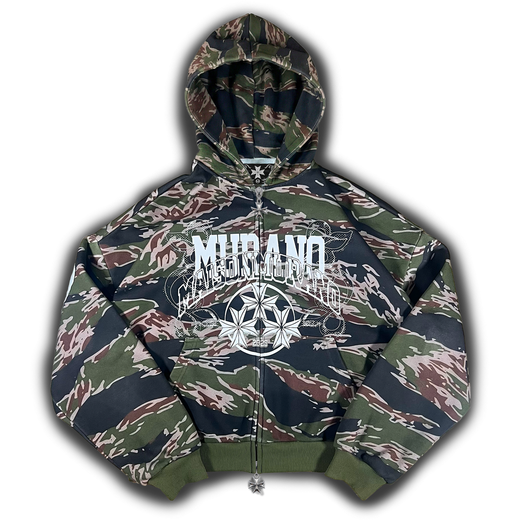 Tiguer Camo Hoodie