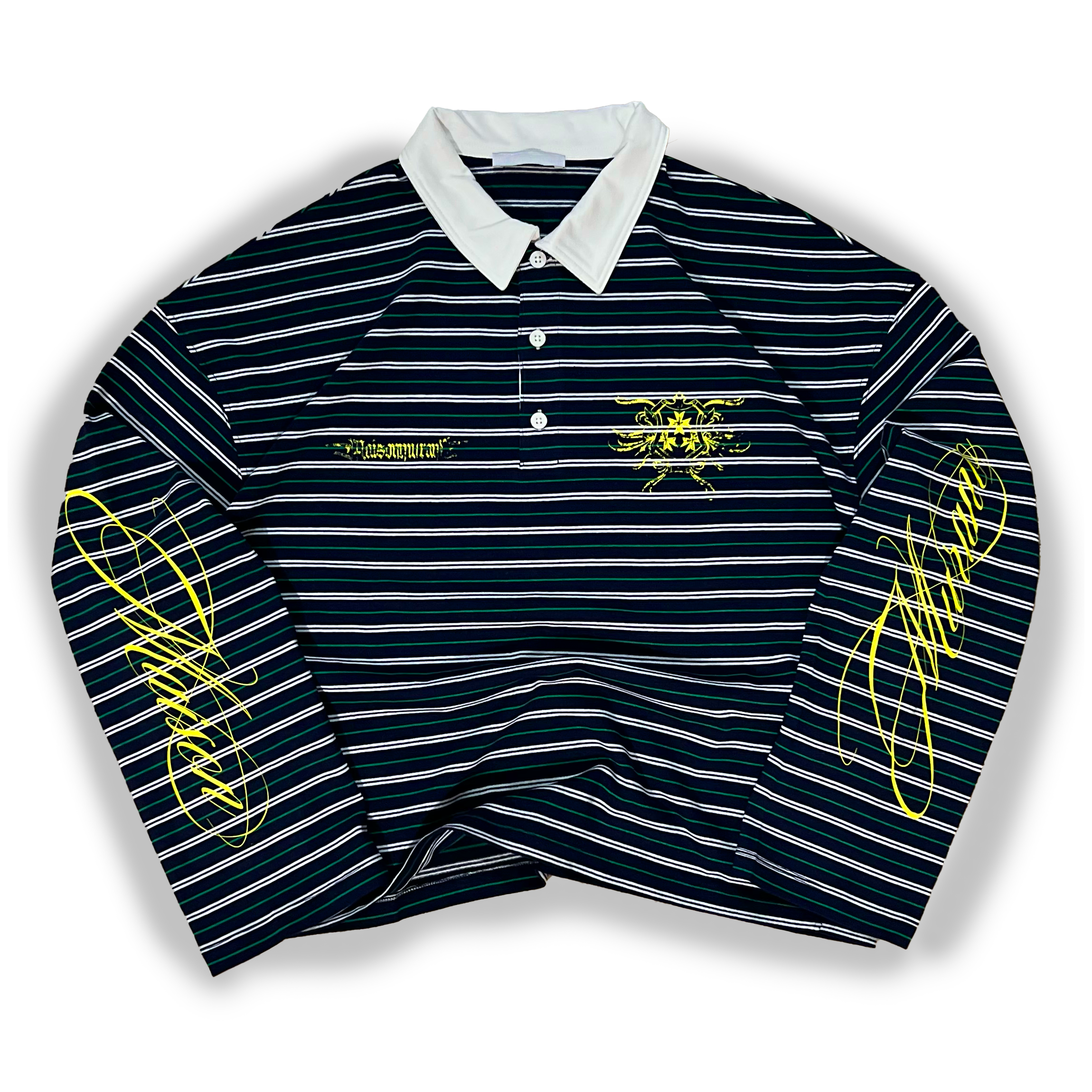 Navy Rockstar Polo